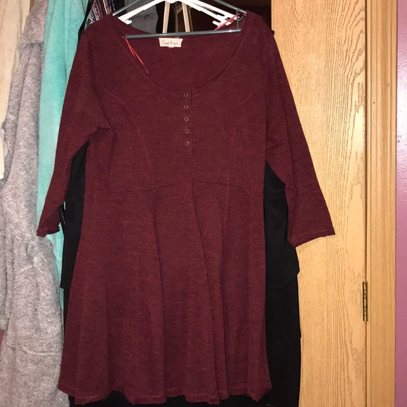 Maroon Dress - Picture 1 of 1